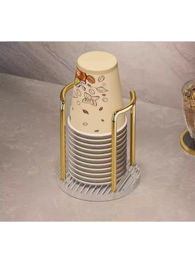 Generic Paper Cup Holder Acrylic Cup Holder Disposable Cup Holder Coffee And Tea Cup Holder  - Image 1