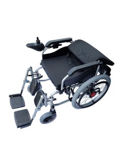 Gilani Mobility Gilani Mobility Electric and Manual Foldable Wheelchair Heavy Duty With Manually Adjustable Back and Legrests 88X84X40  - Image 3