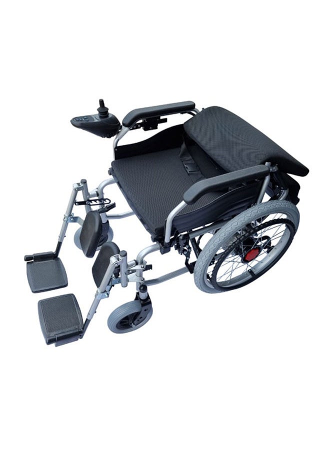 Gilani Mobility Gilani Mobility Electric and Manual Foldable Wheelchair Heavy Duty With Manually Adjustable Back and Legrests 88X84X40  - Image 3