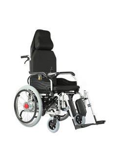 Gilani Mobility Gilani Mobility Electric and Manual Foldable Wheelchair Heavy Duty With Manually Adjustable Back and Legrests 88X84X40  - Image 1