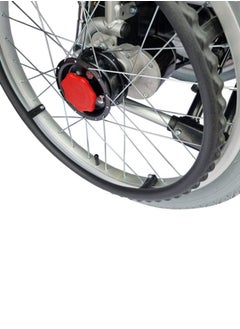 Gilani Mobility Gilani Mobility Electric and Manual Foldable Wheelchair Heavy Duty With Manually Adjustable Back and Legrests 88X84X40  - Image 4
