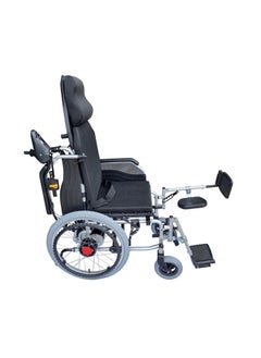 Gilani Mobility Gilani Mobility Electric and Manual Foldable Wheelchair Heavy Duty With Manually Adjustable Back and Legrests 88X84X40  - Image 2