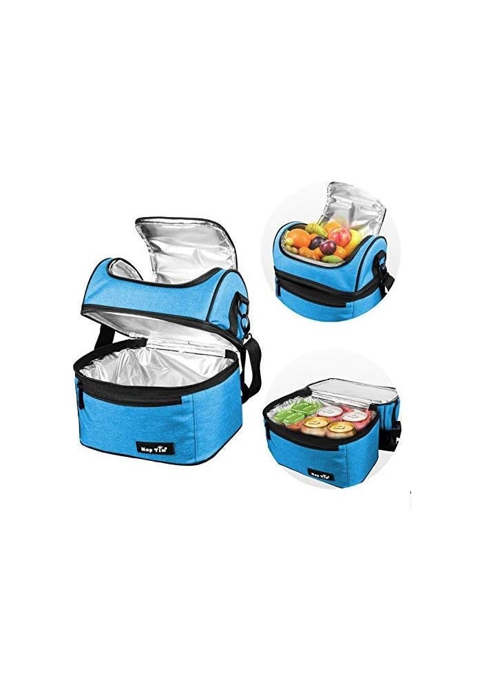 Hap Tim Insulated Lunch Bag - Blue - Image 2