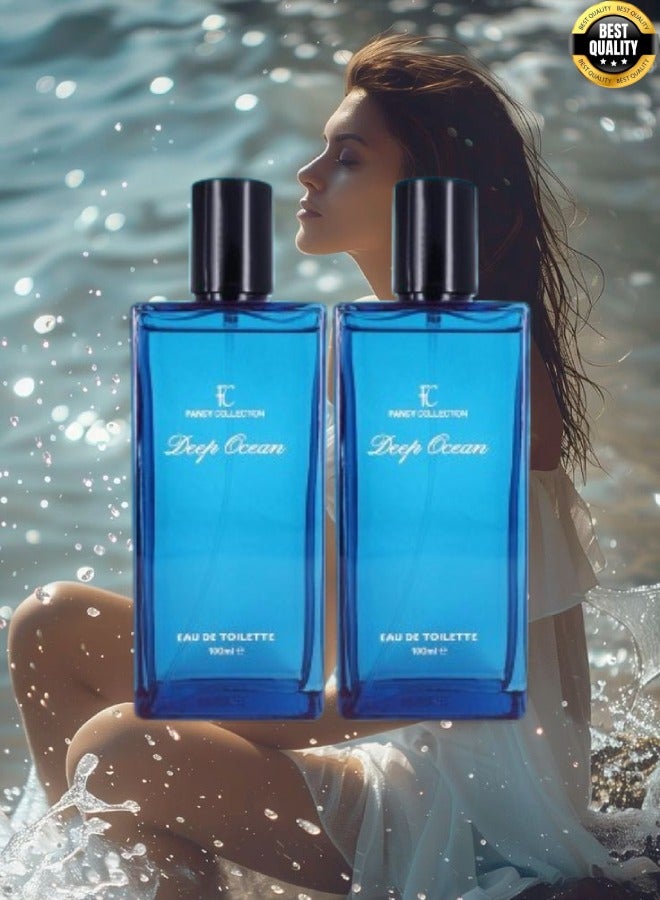 فانسي كوليكشون 2 قطع عطر ديب اوشين 100 مل - Image 1