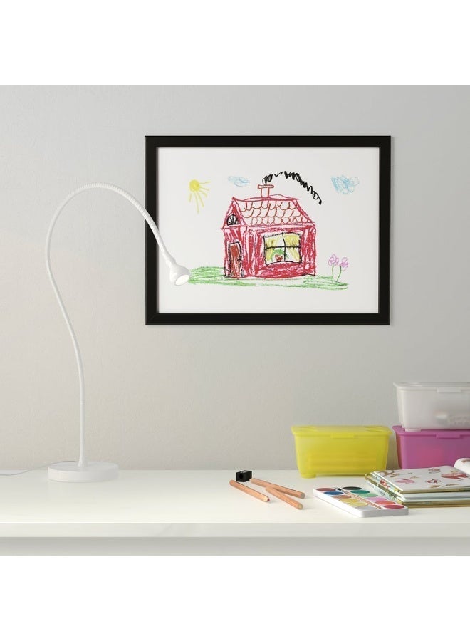 فيسكبو إطار صور أسود 30×40 (12×16 بوصة) - إطار حائط خفيف الوزن بواجهة بلاستيكية مقاومة للكسر، عرض أفقي وعمودي، إطار صور عصري بسيط للمنزل والمكتب وغرفة الأطفال - Image 4