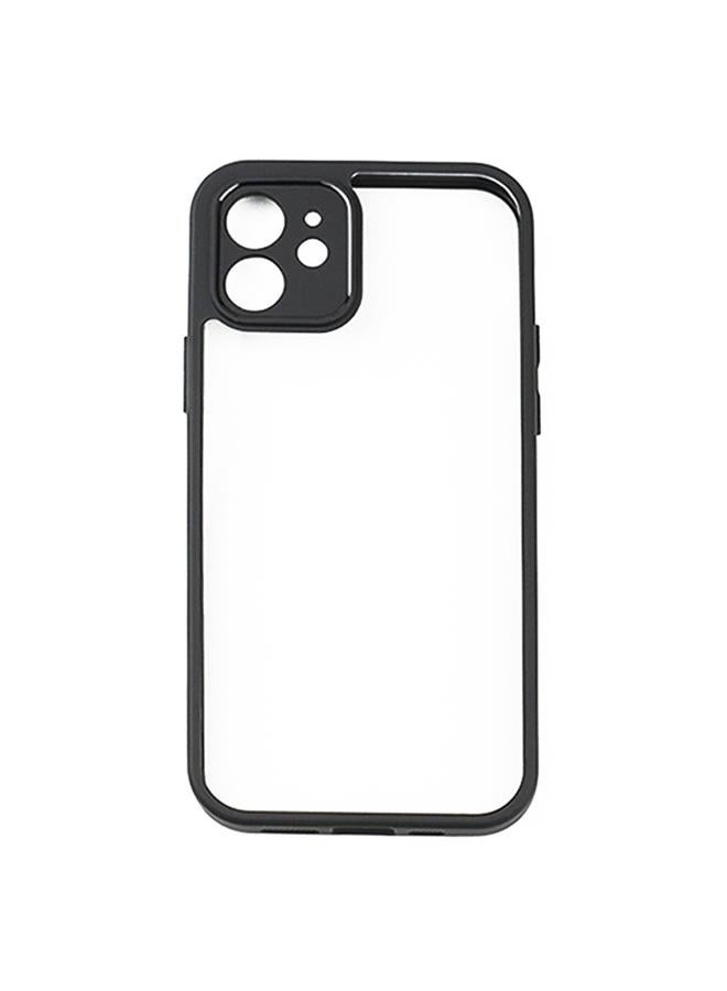 S-TOP Case For iPhone 12 Frosted TPU + Transparent PC Phone Case - Image 2