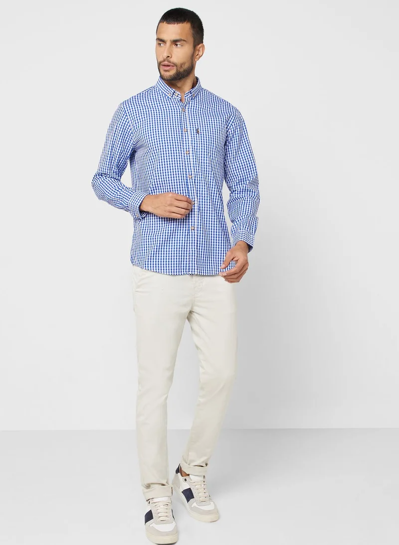 Robert Wood Check Long Sleeve Shirt