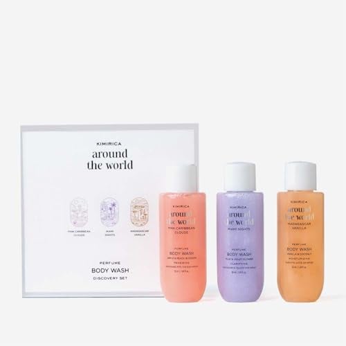 Kimirica Around the world perfume body wash trio gift set - Image 1