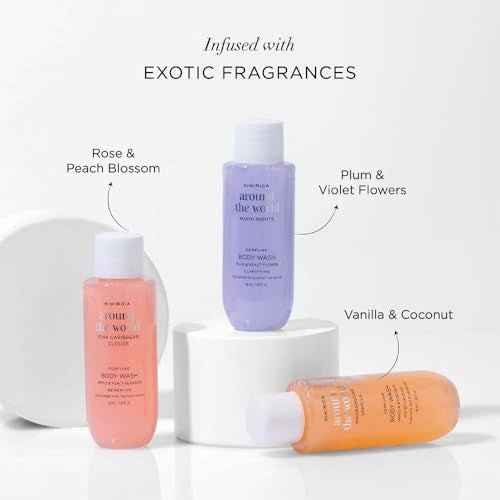 Kimirica Around the world perfume body wash trio gift set - Image 3