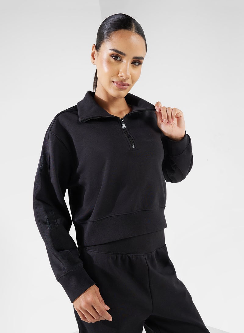 كالفن كلاين سبورت سترة بسحاب ربع - Image 1