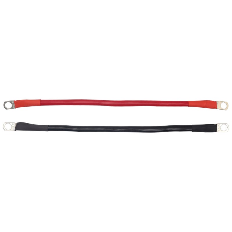 مجموعة أسلاك بطارية طاقة 25 مربع 0.3 متر 4 مقياس AWG - سلك بطارية ارتكاب أرضي أحمر وأسود - Image 2
