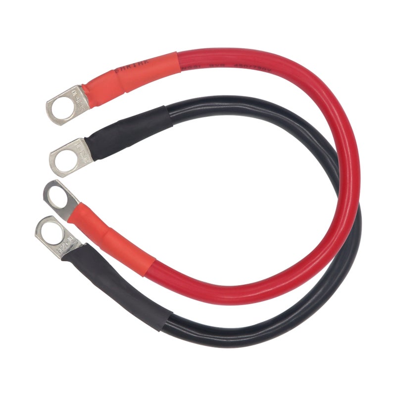 مجموعة أسلاك بطارية طاقة 25 مربع 0.3 متر 4 مقياس AWG - سلك بطارية ارتكاب أرضي أحمر وأسود - Image 3