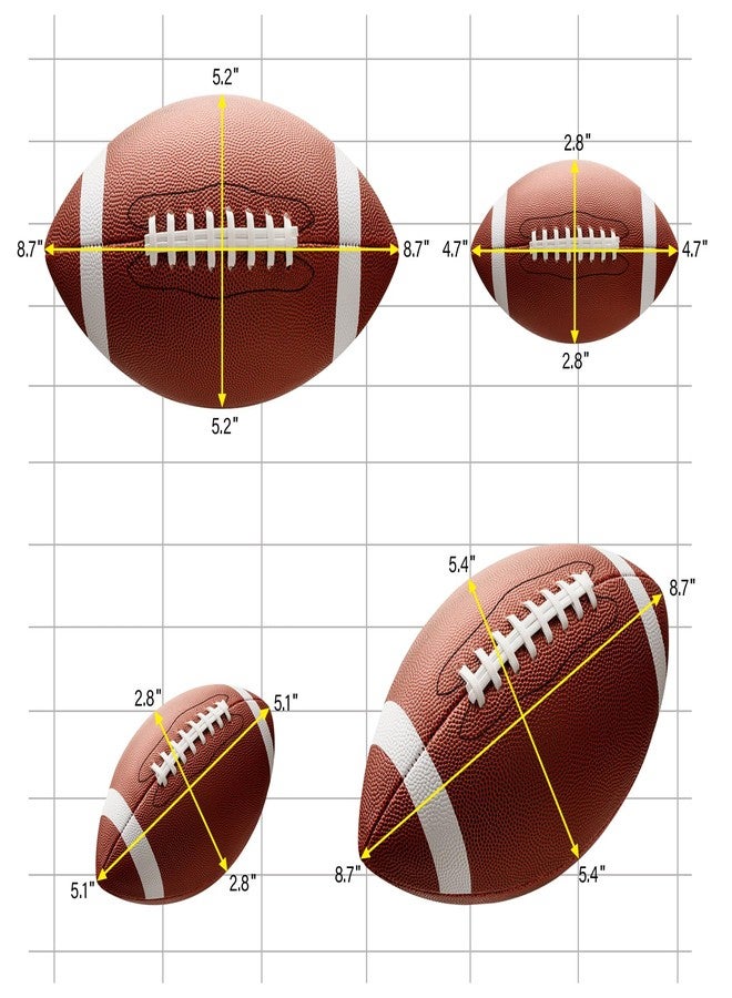 WOYINIS Football Wall Decals Sport Ball Stickers DIY Removable Vinyl Art Decal for Car Wall Window Laptop Refrigerator Door Decoration - Image 4