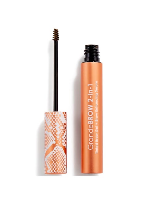 GRANDE Cosmetics GrandeBROW 2-in-1 Tinted Brow Gel and Brow Enhancing Serum - Light