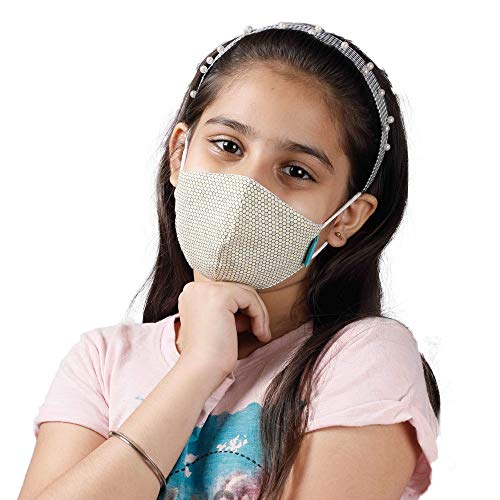 MAPLE Kid Mask Reusable And Washable 3 Layer Printed Face Mask For Kids Boys girls Unisex Anti Pollution Assorted Free Size (4, Kids Age 7-12 Years) - Image 5