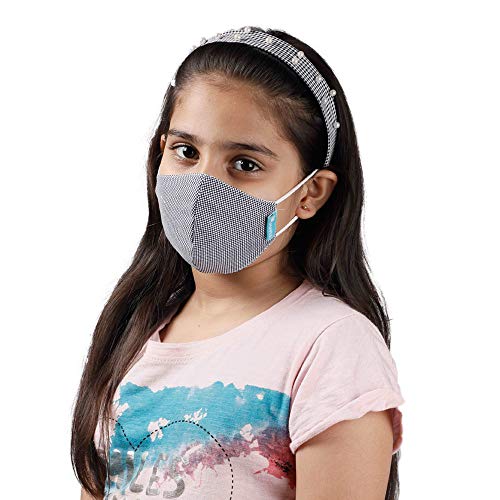 MAPLE Kid Mask Reusable And Washable 3 Layer Printed Face Mask For Kids Boys girls Unisex Anti Pollution Assorted Free Size (4, Kids Age 7-12 Years) - Image 3