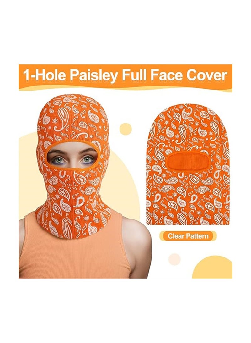 KASTWAVE Face Mask Hood, 2 Pcs Knitted Balaclava Ski Masks - Full Face Coverage for Winter Warmth in Outdoor Sports. Knitted Sports Masks for Men and Women - Image 4