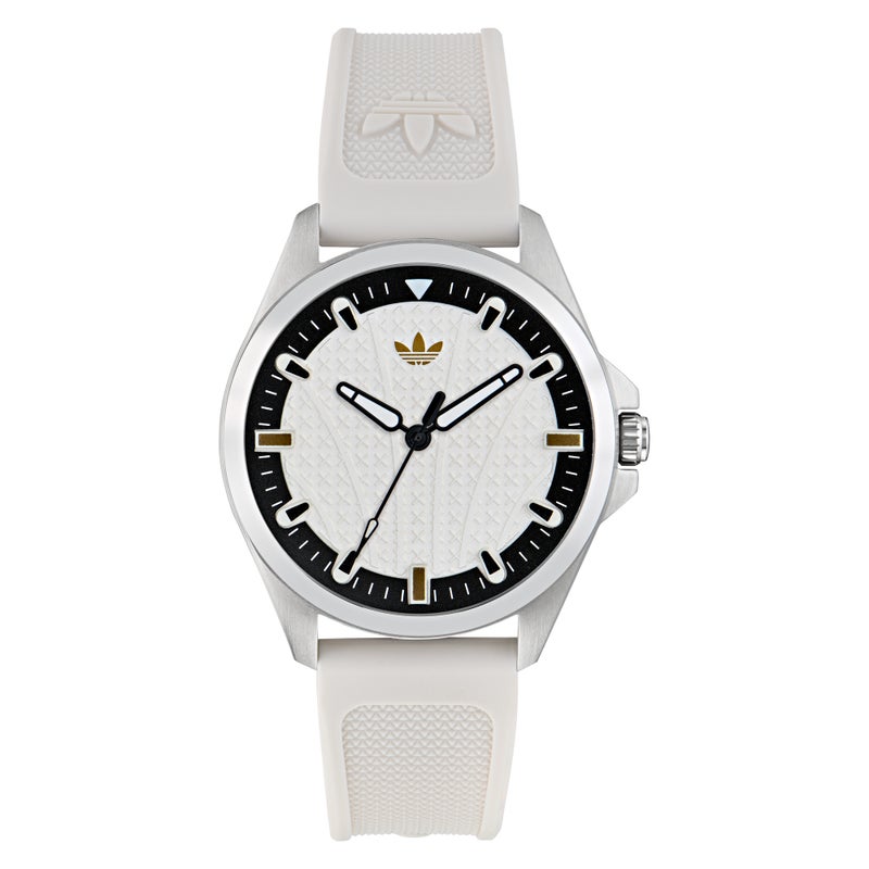 Adidas UNI ORIGINALS ICONIC ONE WHT DL SS CS 40 MM QTZ WHT SIL SS25 - Image 1