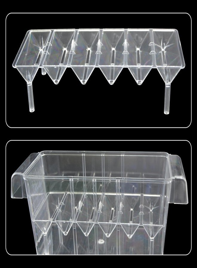 PENCK Fish Breeding Box for Aquarium, Acrylic Plastic Breeder Box for Fish Tank, Baby Snails Fishes Shrimp Clownfish Nursery Container, Fish Hatchery Incubator with Suction Cups - Image 3