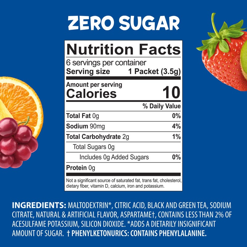 Juicy Mixes Snapple Tea – Sugar Free & Delicious, Made with Natural Flavors (Peach, 72 Sticks) - Image 3