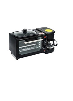sokany Sokany Sk-145 3 In 1 Breakfast Maker, With Frying Pan, Coffee And Tea Maker Mini 1250 Watt  - Image 1