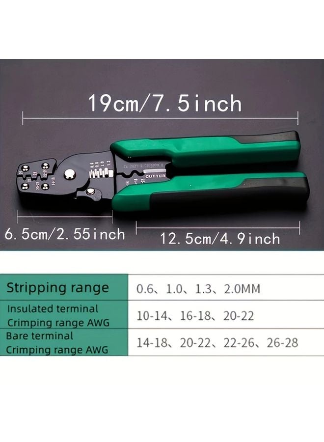 1pcs Multifunctional Pliers 4 in 1 Wire Stripper Cutter Crimper Terminal Tool - Image 5