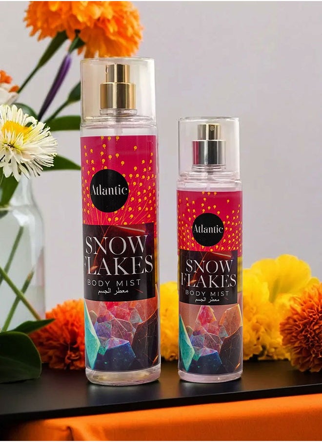 Atlantic Atlantic Snowflakes Body Mists Long Lasting Body Spray Pack of 2 Body Mist 250ml & 150ml  - Image 3