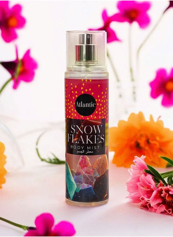 Atlantic Atlantic Snowflakes Body Mists Long Lasting Body Spray Pack of 2 Body Mist 250ml & 150ml  - Image 5