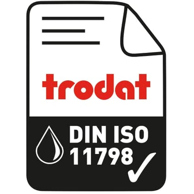 REPLACEMENT INK PADS 6/4911 - PACK OF 2 - BLACK INK - SUITABLE FOR PRINTY 4911, 4911 TYPO, 4951, 4822, 4800, 4820 AND 4846 - Image 3