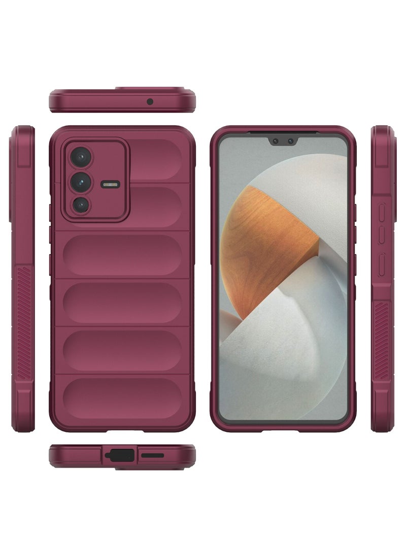 GOLDEN MASK Compatible With Vivo V23 5G Magic Case ShockProof (Winne)