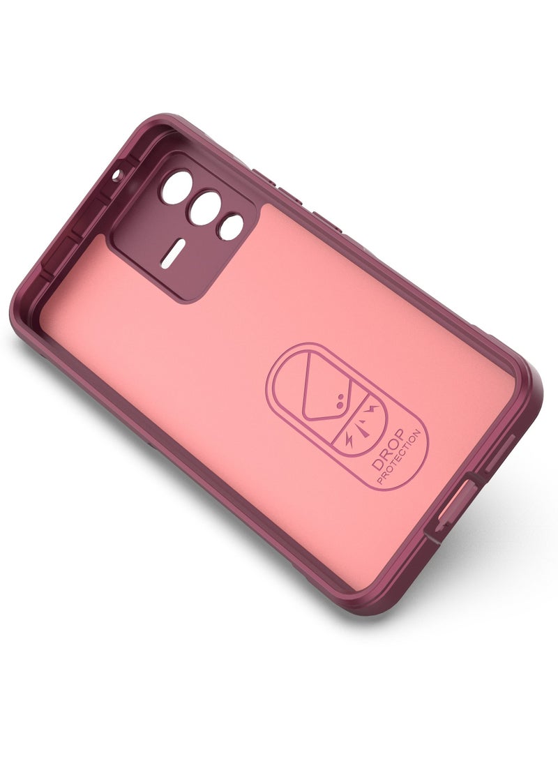 GOLDEN MASK Compatible With Vivo V23 5G Magic Case ShockProof (Winne)
