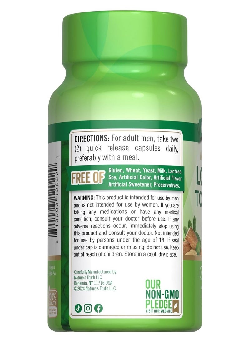 Nature's Truth - Longjack Tongkat Ali, 1600 mg - 120 Capsules - Image 1