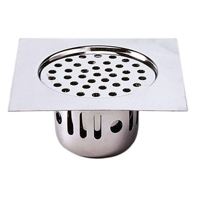 MLD Elegant Design 6" X 6" Stainless Still Three Piece Cockroch Jali,Floor Traps,Gutter Jali,Anti Cockroach Heavy Duty and Long Lasting - Image 1