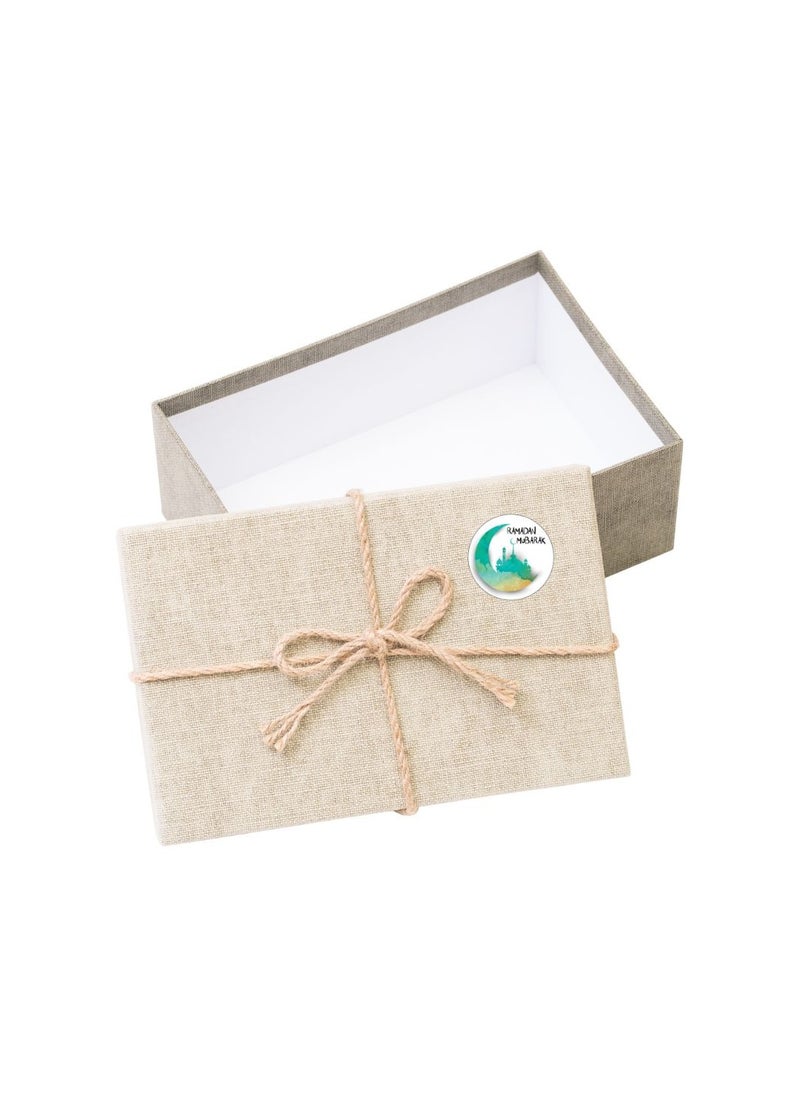 PRINTSHOP4ME - Ramadan Mubarak Vinyl Stickers for Gift Wrapping Design 12 - Image 1