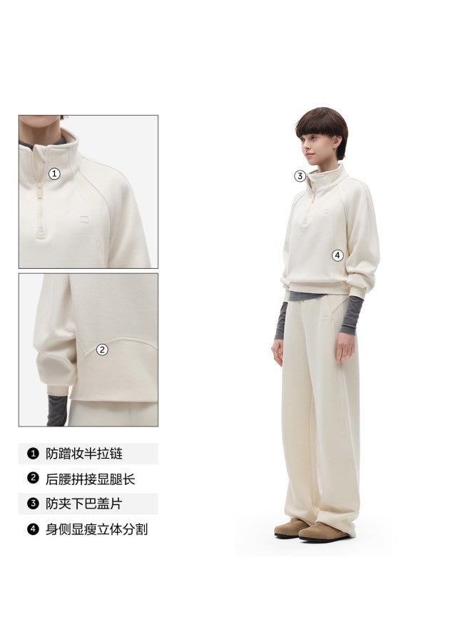 Bananain Very 503 Relax Ladies' Half-Zip Four-Season Hoodie - Image 5