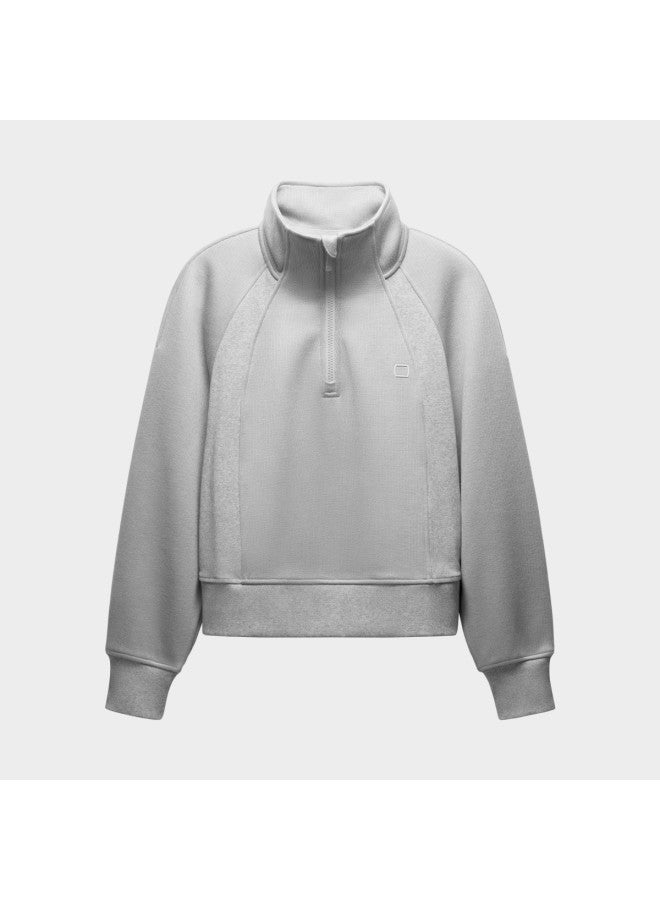 Bananain Very 503 Relax Ladies' Half-Zip Four-Season Hoodie - Image 2