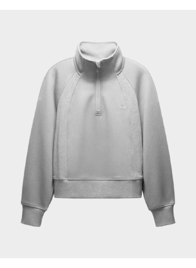 Bananain Very 503 Relax Ladies' Half-Zip Four-Season Hoodie - Image 1