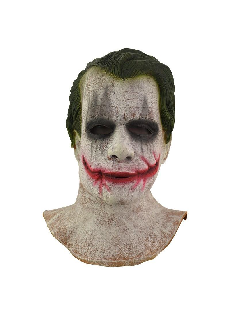 قناع مهرج من اللاتكس زي مهرج مجنون زي مهرج قاتل زي مهرج مخيف زي قناع من اللاتكس زي مهرج رعب