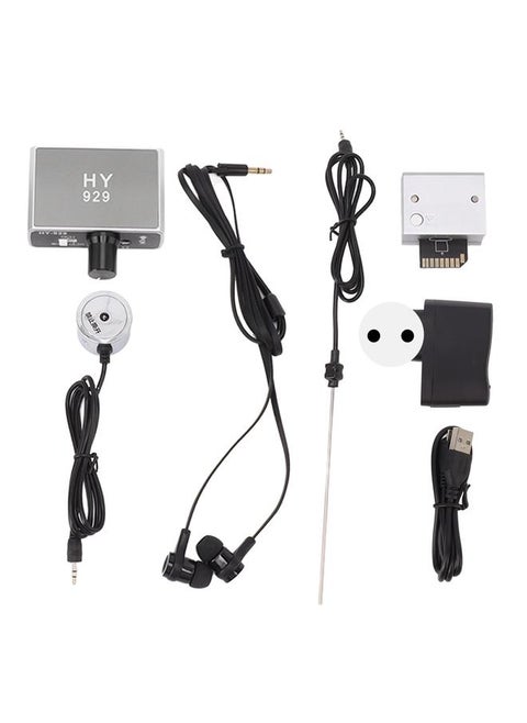 USB Professional Water Pipe Leakage Detector Water Pipeline Leak Detector Plumbing Engineering Leak Detection Device EU Plug 100‑240V