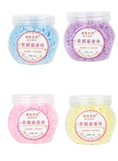 Generic 4pcs Clothes Freshener Granules 100g Per Box Clothes Freshener Granules Soft Deodorizer with Different Scents  - Image 1