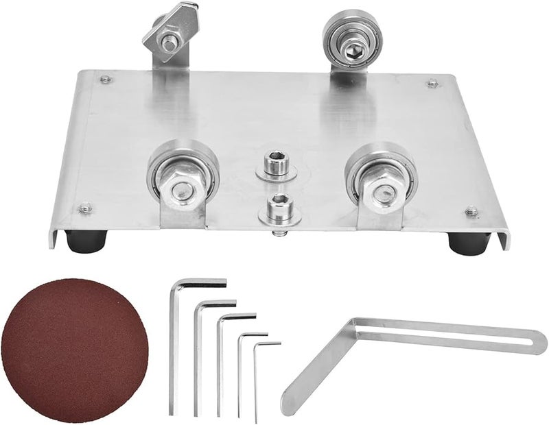 آلة قطع زجاجات زجاجية من الفولاذ المقاوم للصدأ للهواة - أداة 4 في 1 للمصابيح والمزهريات والحرف اليدوية - Image 2