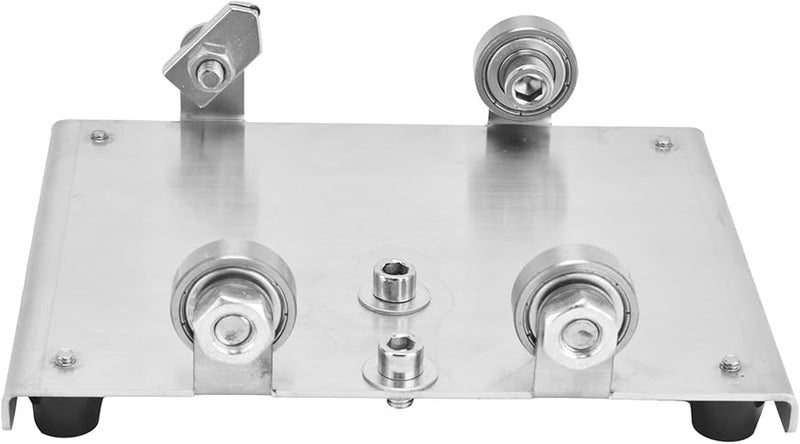 آلة قطع زجاجات زجاجية من الفولاذ المقاوم للصدأ للهواة - أداة 4 في 1 للمصابيح والمزهريات والحرف اليدوية - Image 5