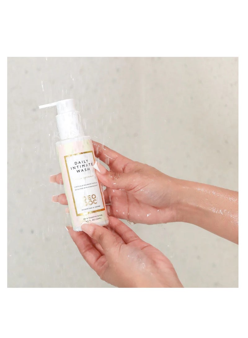 DeoDoc Fresh Coconut Daily Intimate Wash 125ml - Image 2