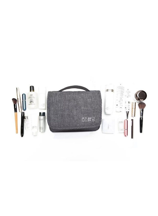 Makeup And Shaving Tools Travel Bag Grey - Image 4