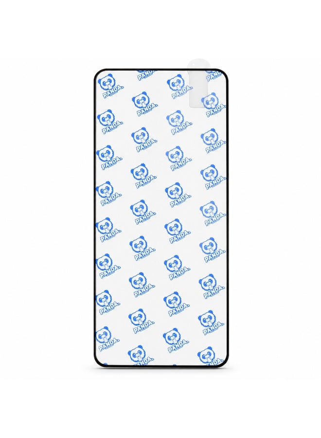 Panda Premium Full Cover Tempered Glass Screen Protector for Infinix Note 7 (X690) with Black Border - Image 2