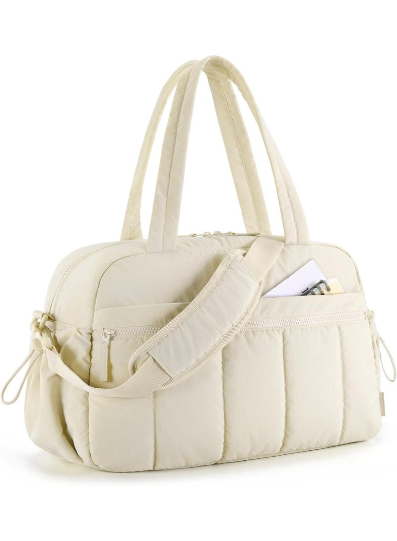 Arabest Gym Bag for Women, Duffle Bag for Travel with Wet Pocket, Lightweight Carry on Weekender Duffel, Water Resistant - Image 1