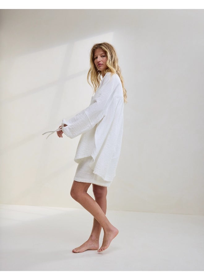 Aerie - Aerie Daybreak Cover Up Shirt - Image 1