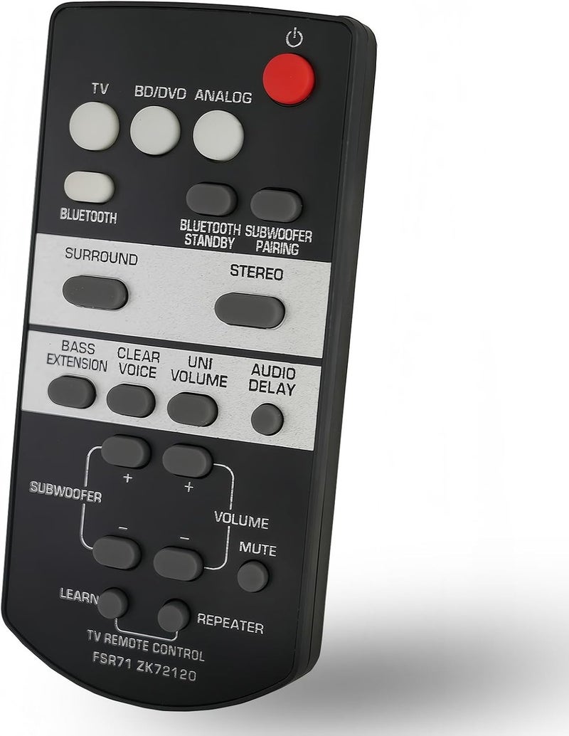 Replacement Remote Control Compatible for Yamaha ATS1050 & ATS-1050 - Image 1
