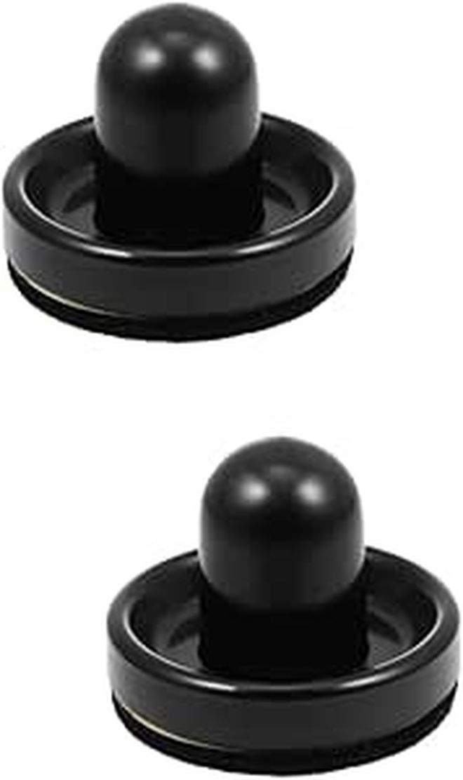 2 Sets Air Hockey Replacement Accessories Includes 2 Pushers - Image 1