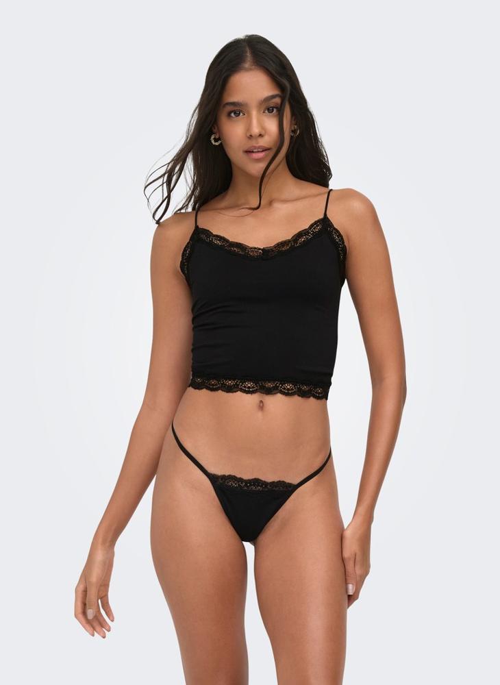 ONLY Lace Seamless Bralette - Image 4
